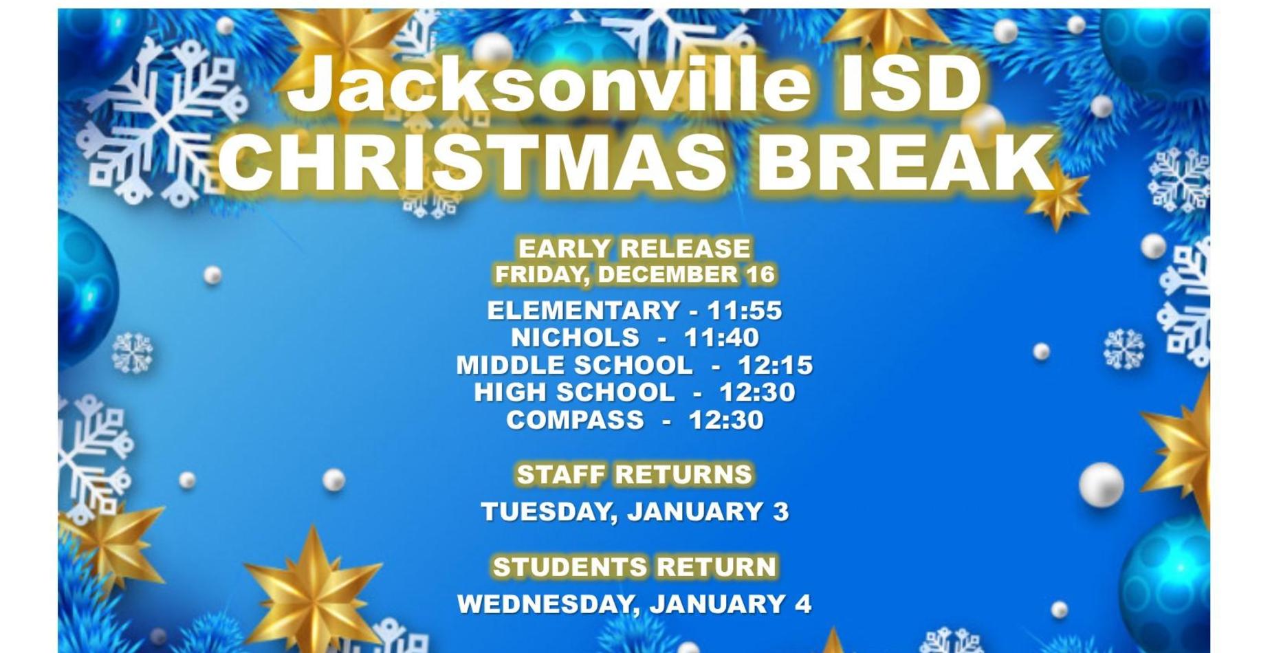 holiday break