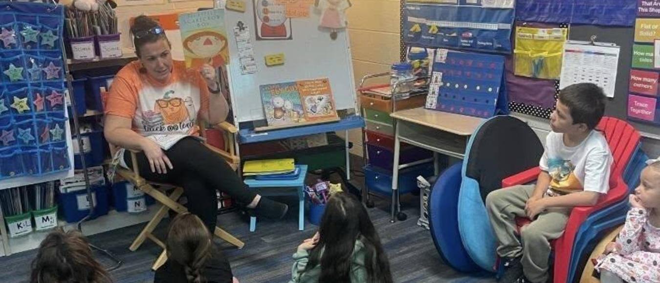 Reading time at Lafayette