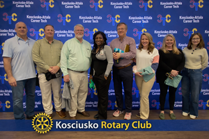 Community Leaders Visit Career Tech Center for CTE Month