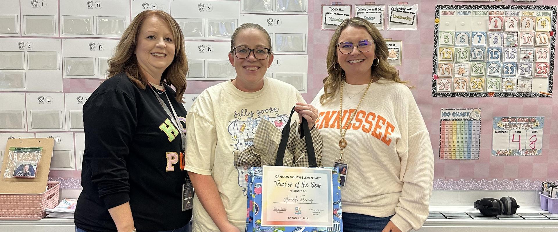 K-4 Teacher of the Year-Amanda Francis