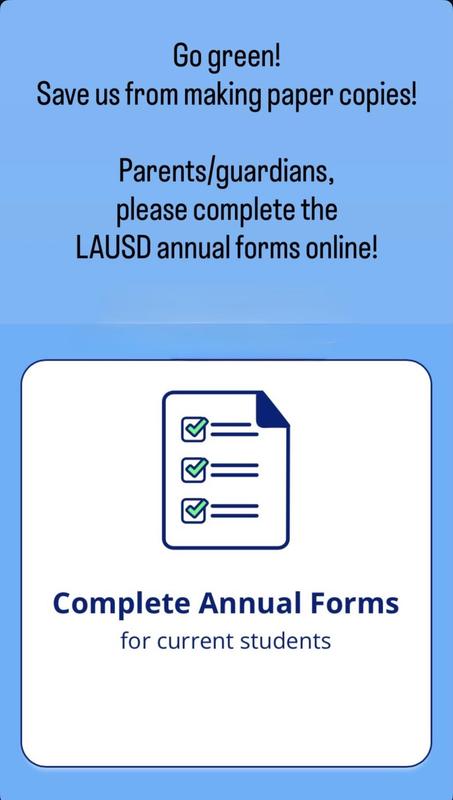 Go Green! Complete the Annual Forms Online Featured Photo