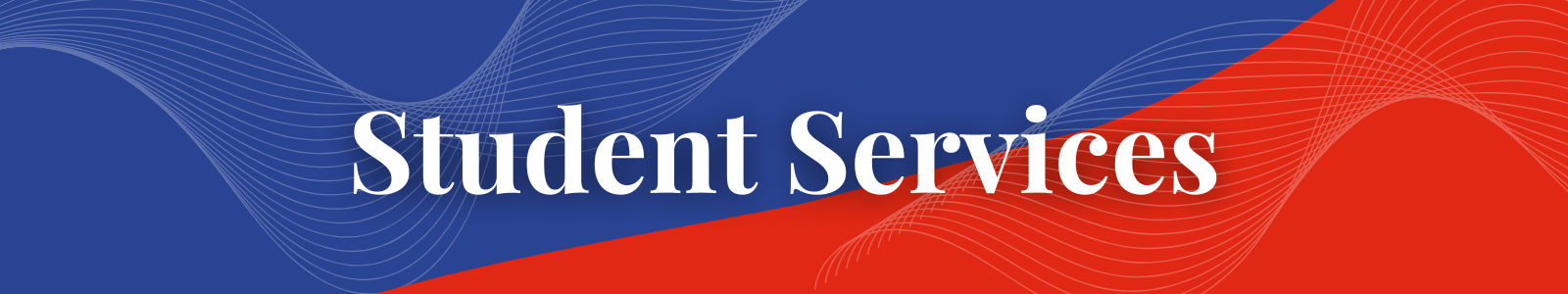 Student Services banner
