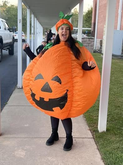 Our Lucky Pirate Costume winner was….. Ms. Emilee Ladner!!!!!  Students raised over $200 for our Renaissance Fund!