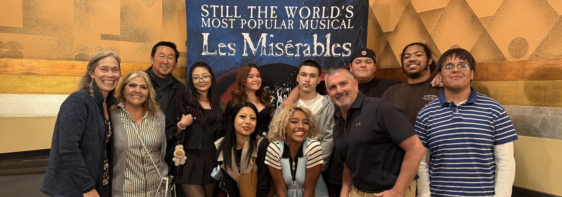 Field Trip to Pantages Theater to see Les Miserables
