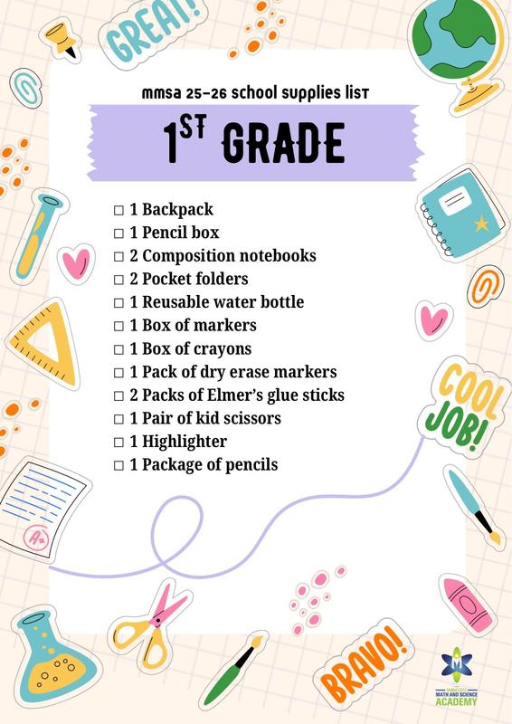 Don’t forget, MMSA families!