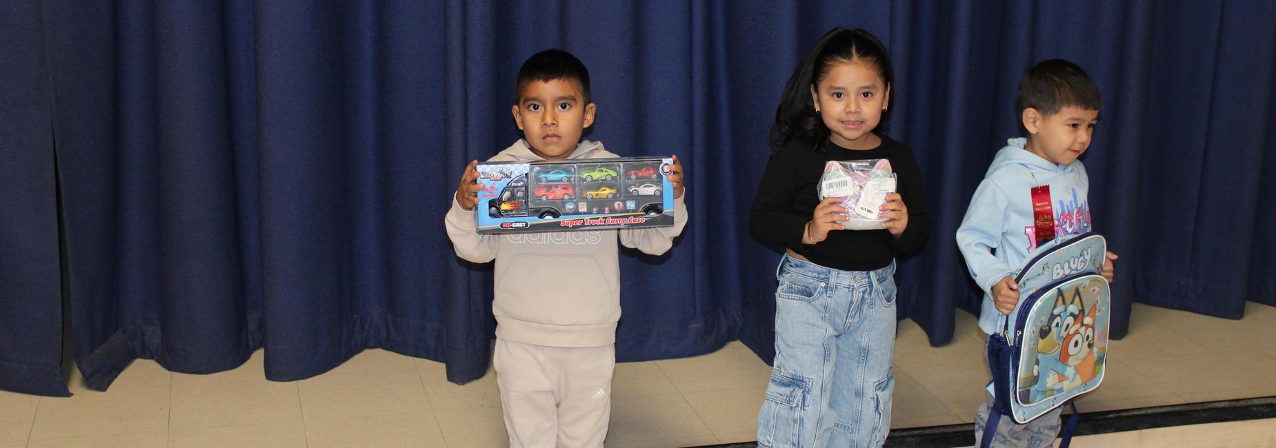 December Raffle winners