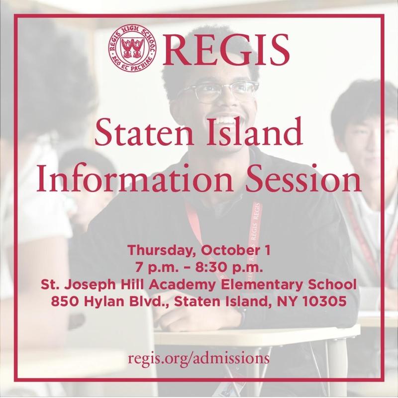 Regis High School Staten Island Regional Information Session Featured Photo