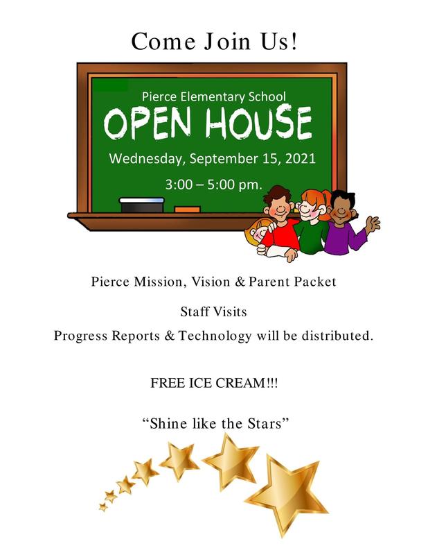 Sept. 15: Pierce Elementary School Open House Featured Photo