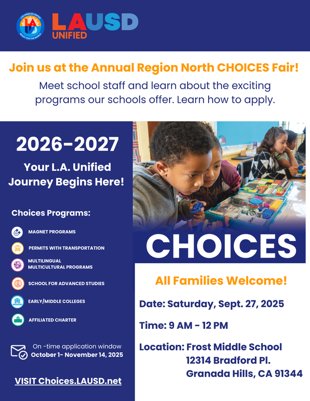 2026-2027 Choices Fair