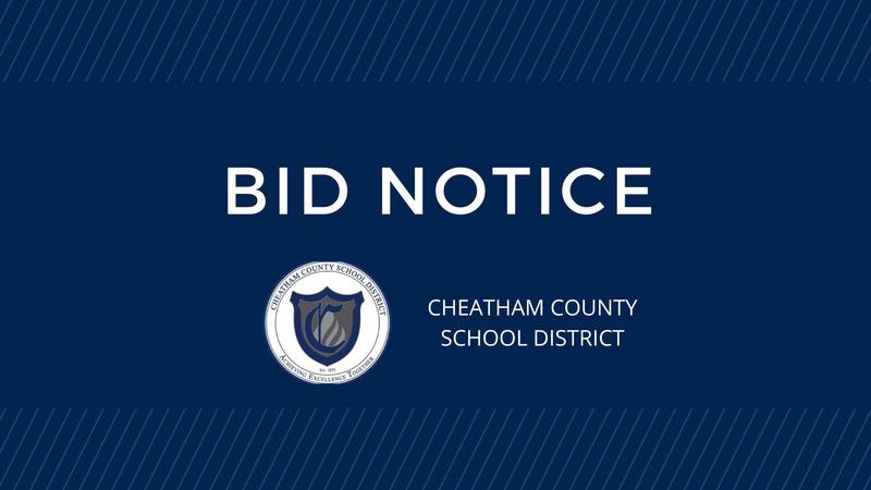 Bid notice for custodial services