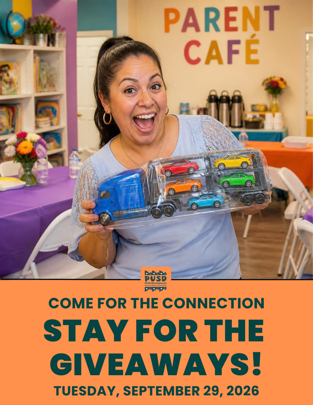 parent cafe announcement
