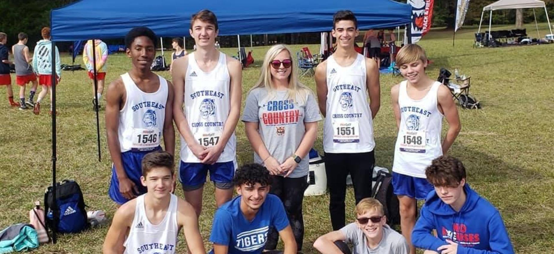 District Winning Cross Country Team