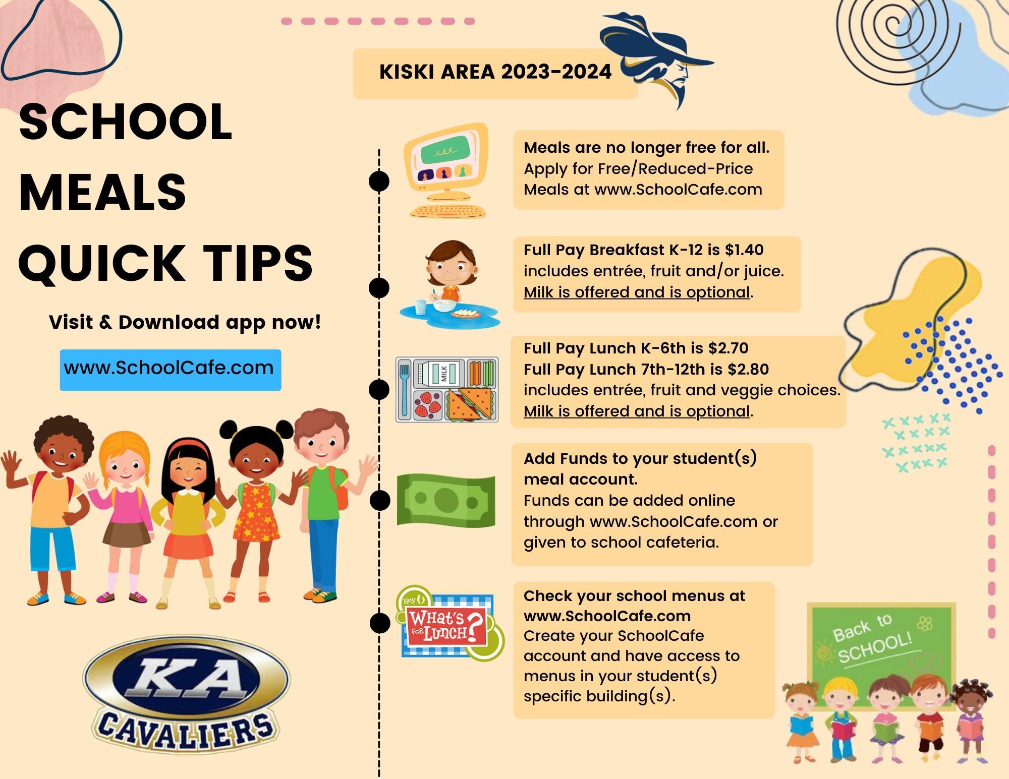 Food Services Food Services Kiski Area School District