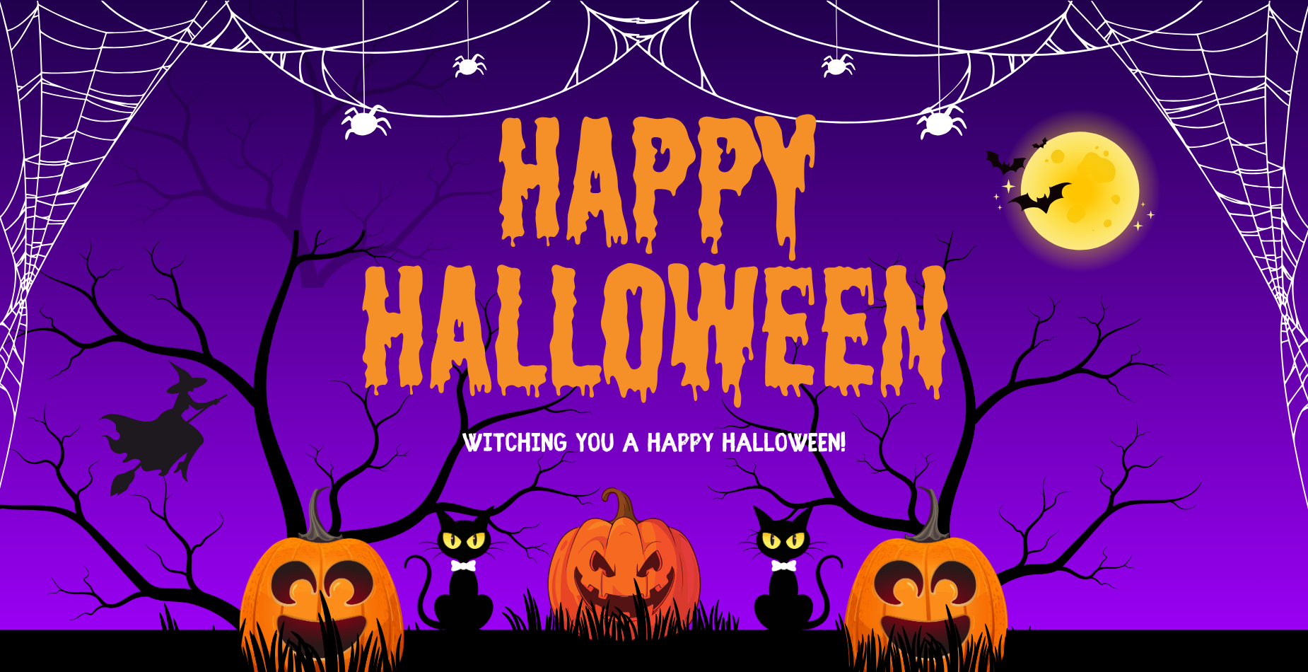 Happy Halloween - Witching You a Happy Halloween!