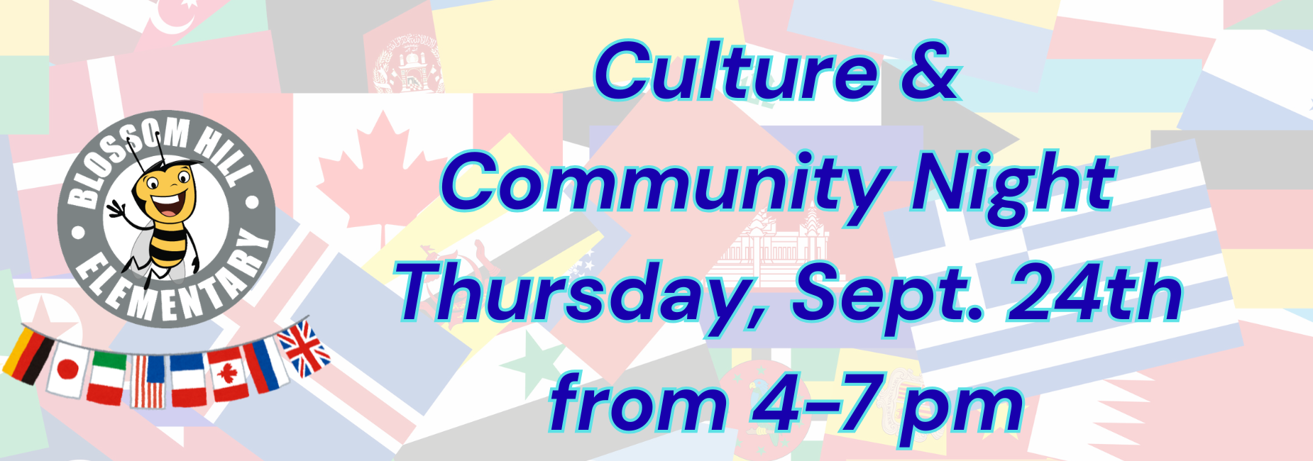 culture and community night, thursday, september 24th from 4-7pm