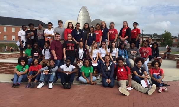 Mrs. Jennifer Hebert's Nutrition & Foods classes attended UL for a campus tour and Lunch Club Field Trip.