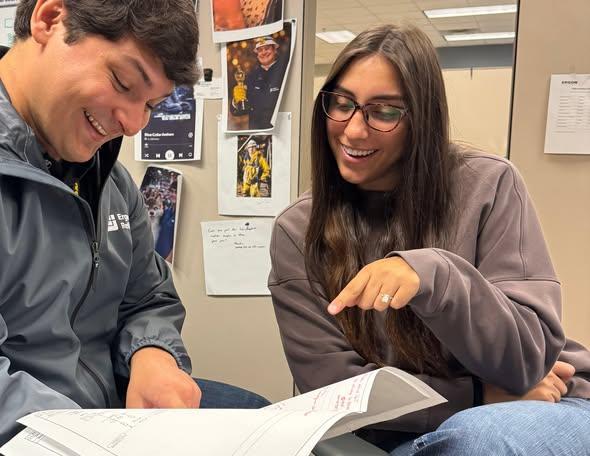 Question: What can you do with a Pirate education? Answer: Become a Chemical Engineer  We spy a Pirate!! Congratulations, Kamdyn!!
