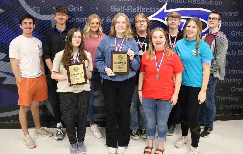 Thirteen Individual and Three Team Awards Earned by Redwater High