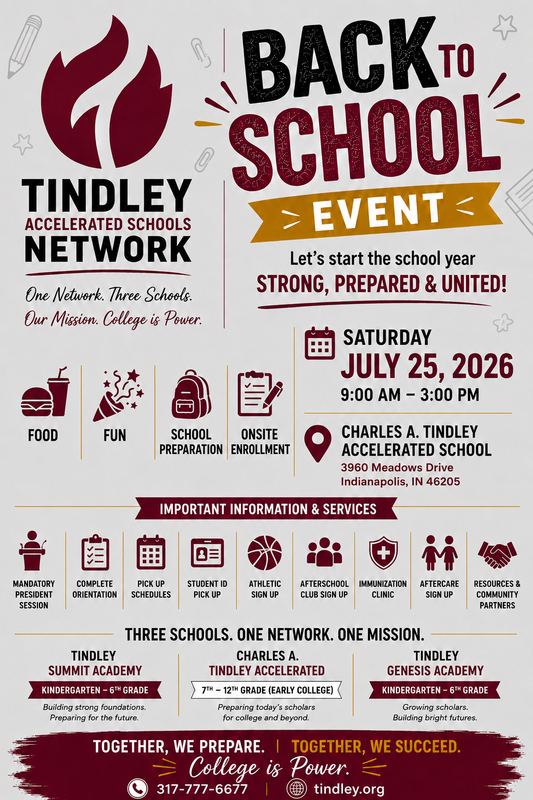 Back to school event 2026-2027
