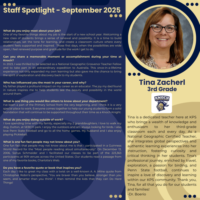 staff recognition flyer