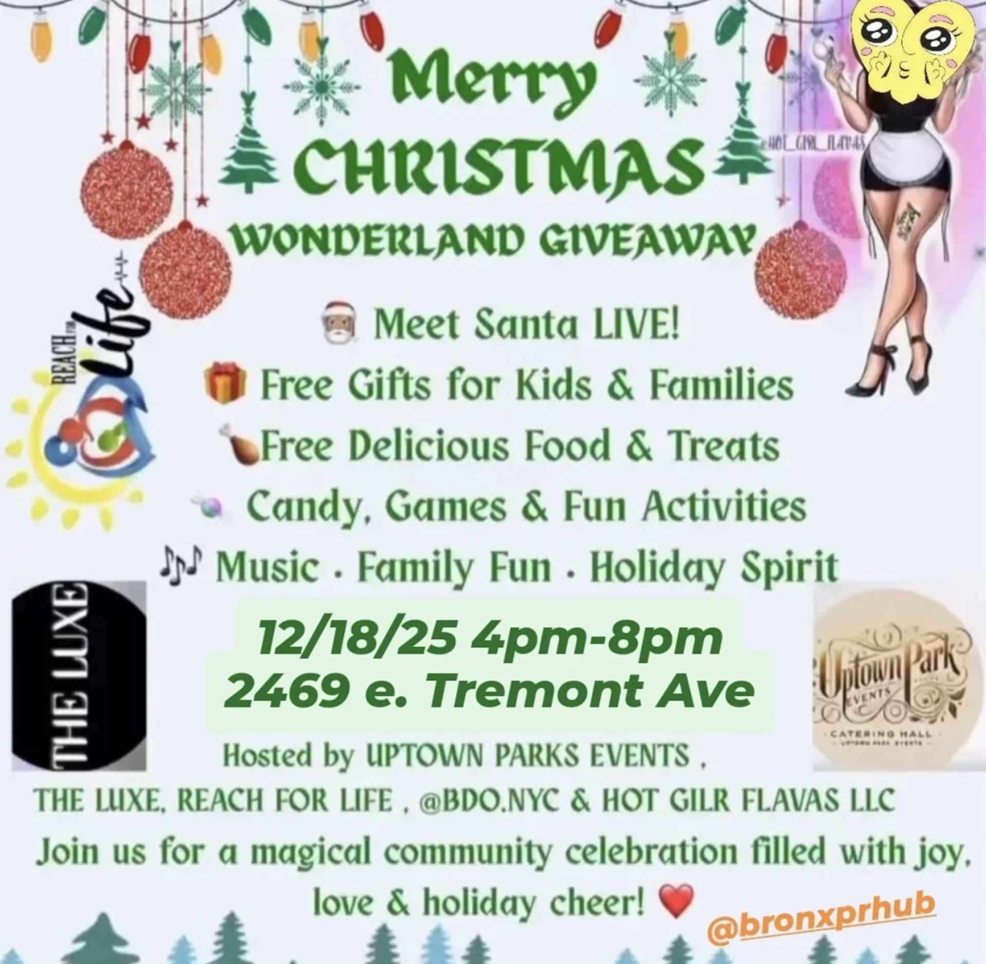 Merry Christmas Wonderland Giveaway December Flyer 2025