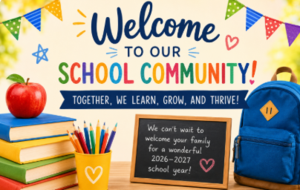 Welcome sign
