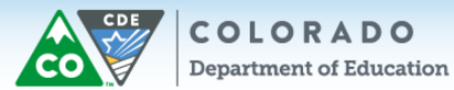 Colorado Department of Education