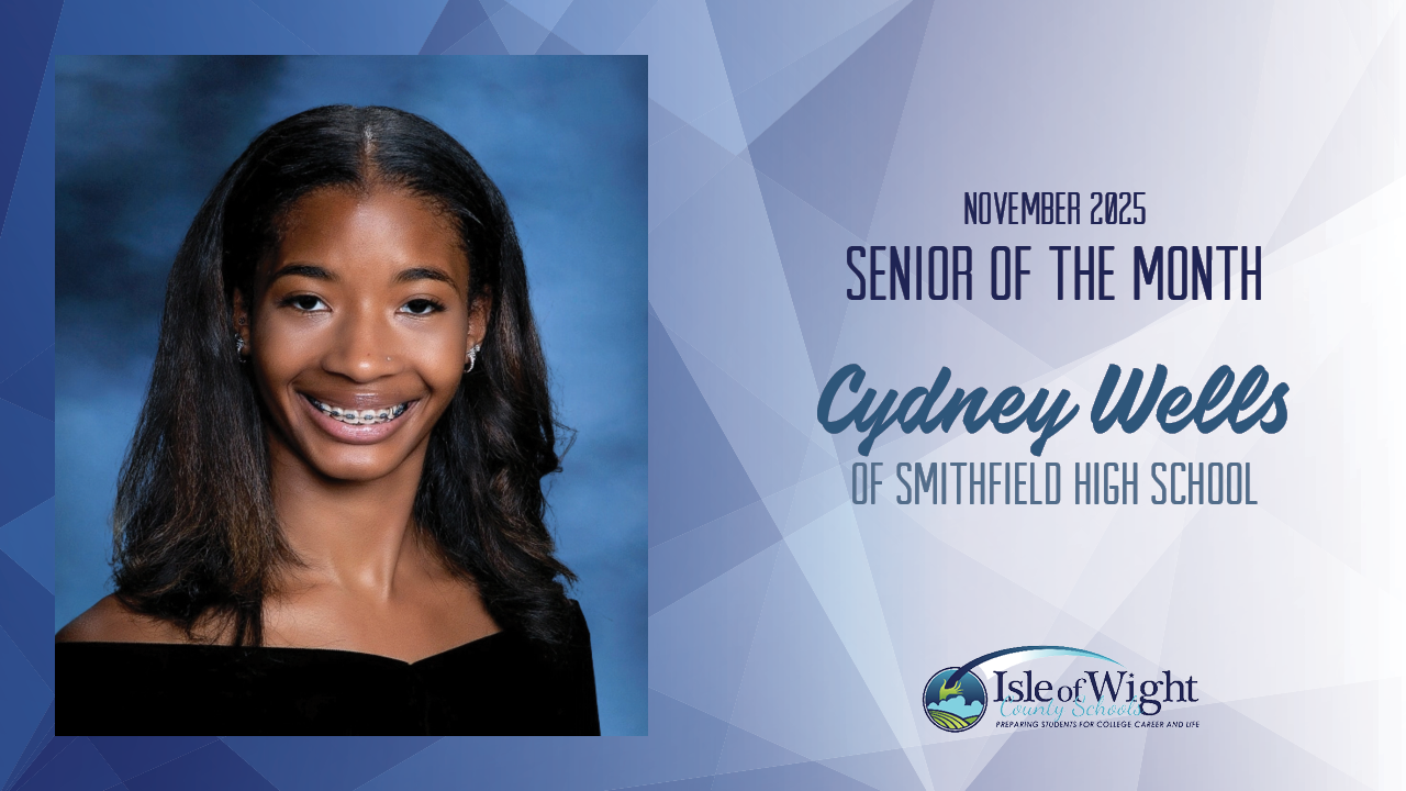 SHS senior of the month Nov Wells