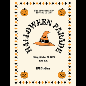 Halloween Parade Graphic