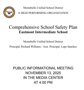 PUBLIC INFORMATIONAL MEETING