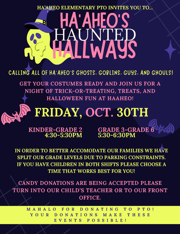 HA’AHEO’S HAUNTED HALLWAYS! Featured Photo