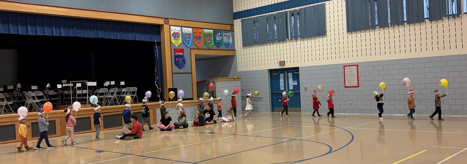 WHE Pre-K Balloon Parade