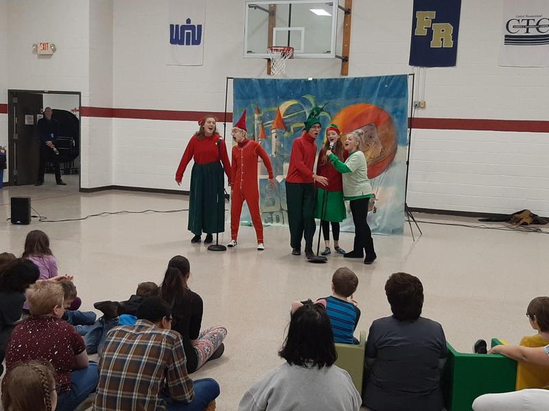 Stage Right production at Clairview School.