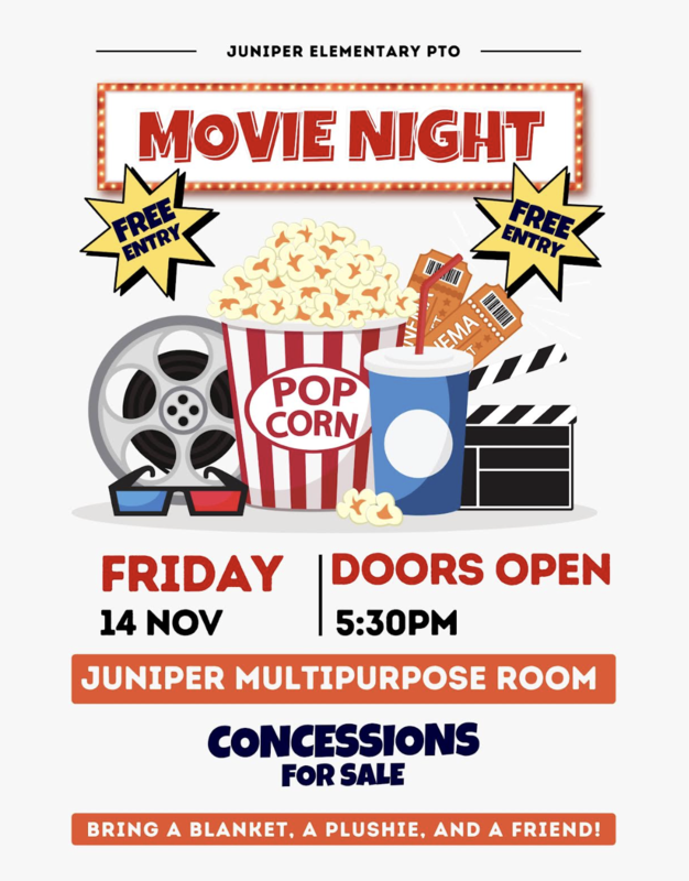 movie night flyer