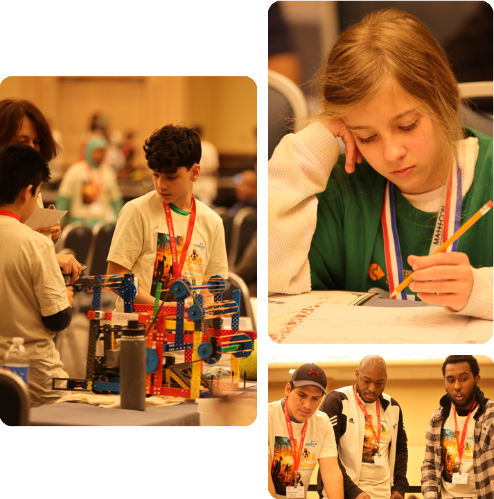 A collage showing the various activities of CONSEF.