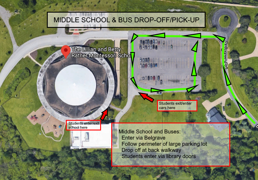 Middle School and Bus Arrival-Departure