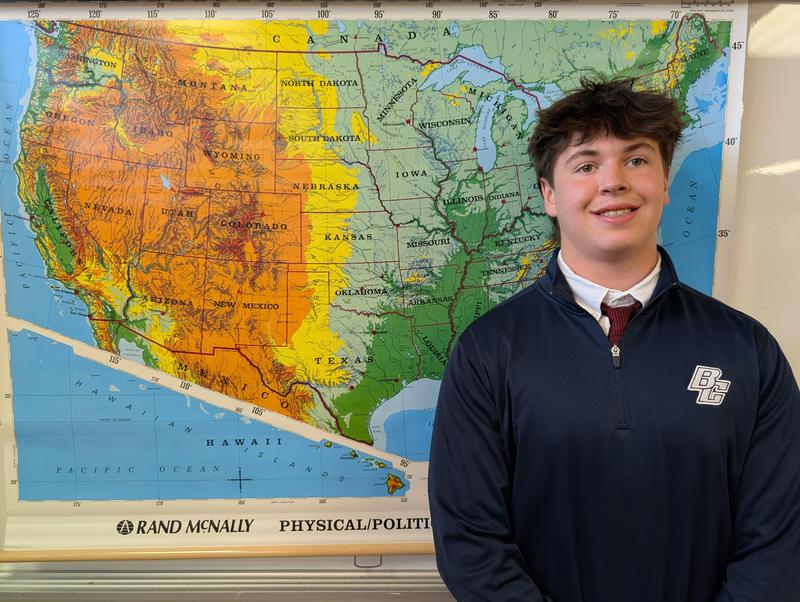 Bishop Carroll Student One of Only 40 Students Nationwide to Participate in National Geography Bee Featured Photo