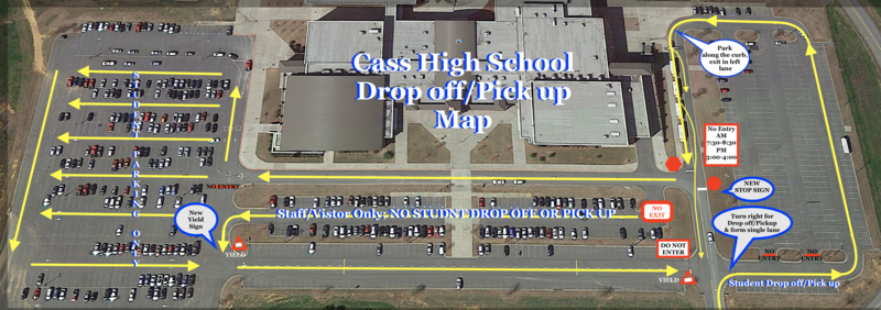 drop off map