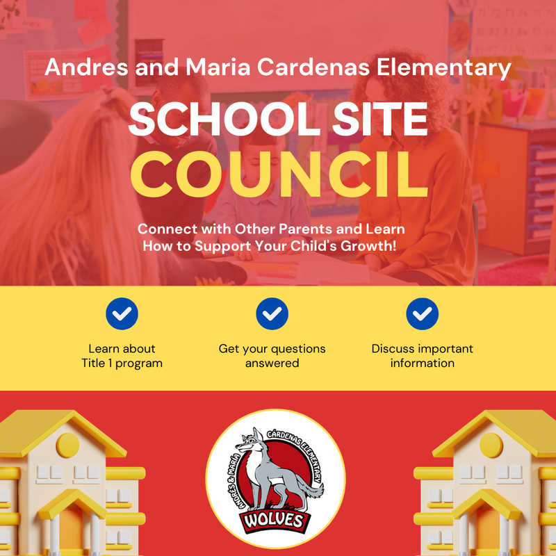 School Site Council Meeting - Monday, January 26