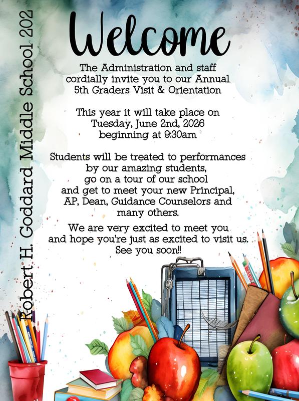 5th Grade Orientation