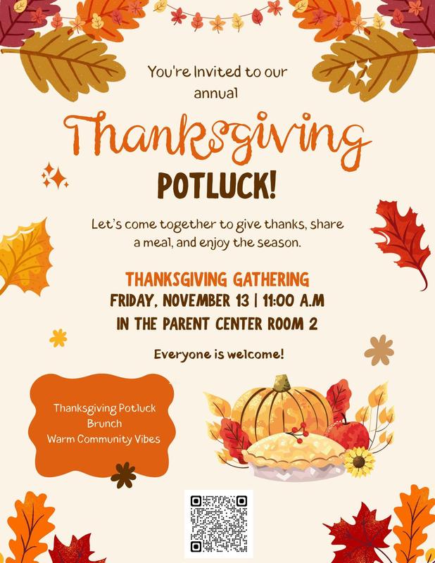 Thanksgiving Parent Potluck Featured Photo