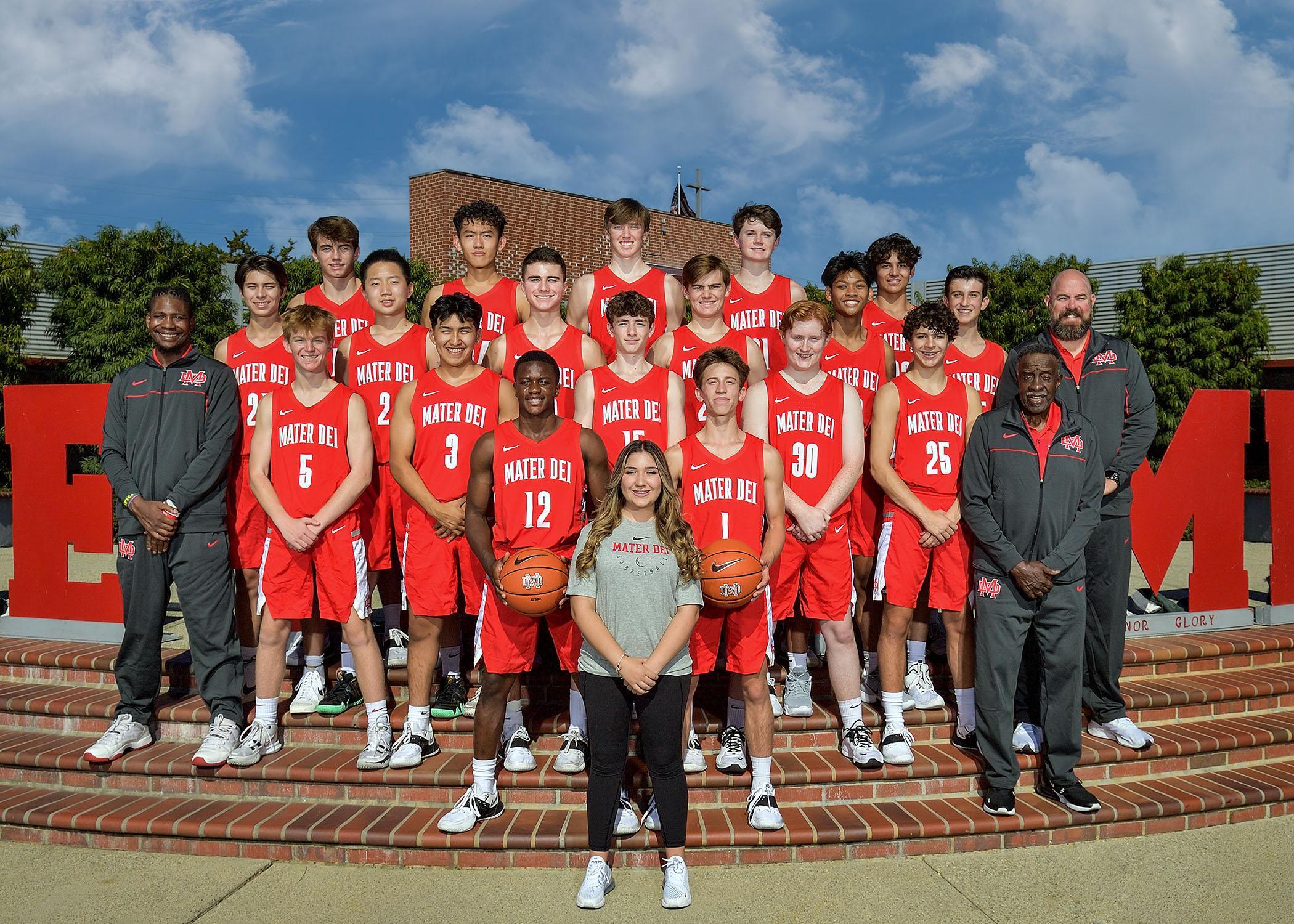Mater dei basketball roster clearance