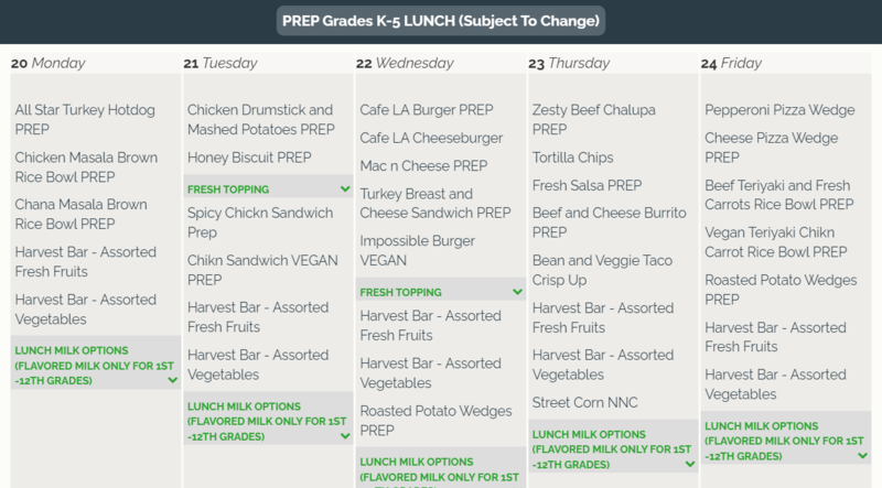 Lunch for the Week!