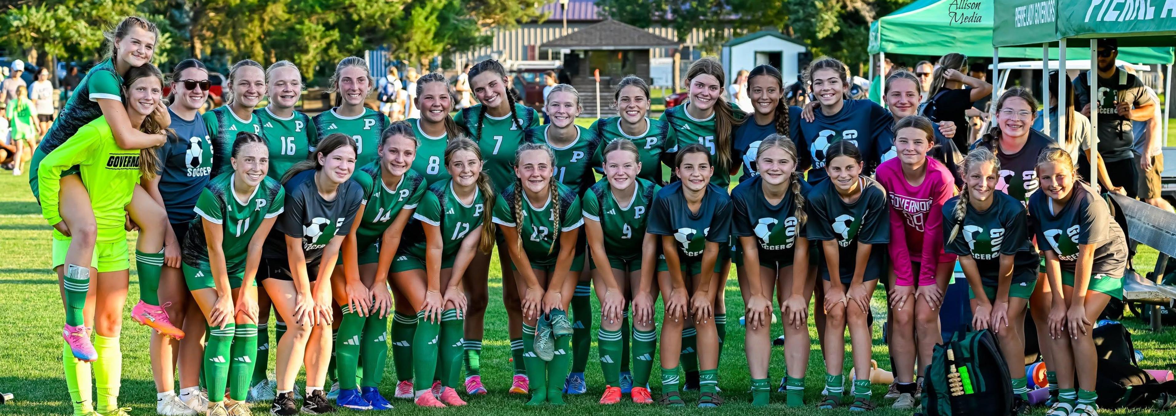 Pierre Girls Soccer Team