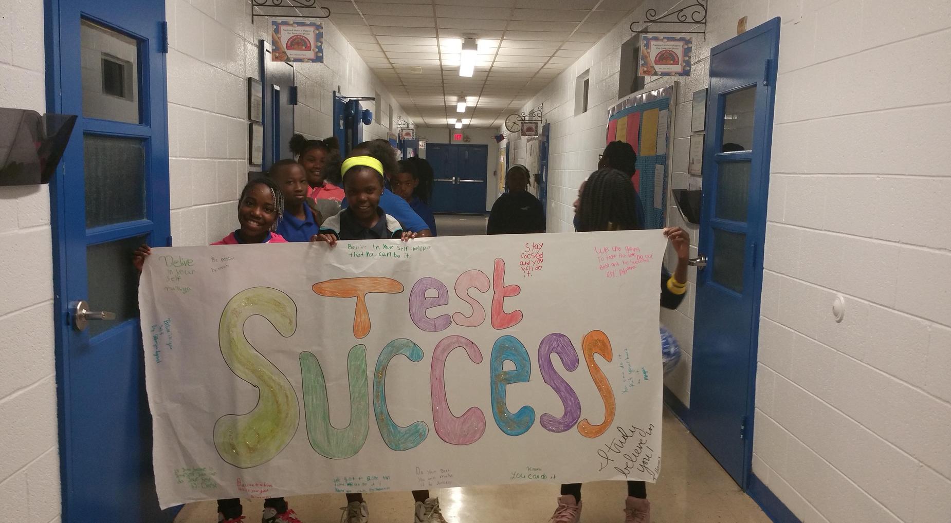 Pep Rally sign