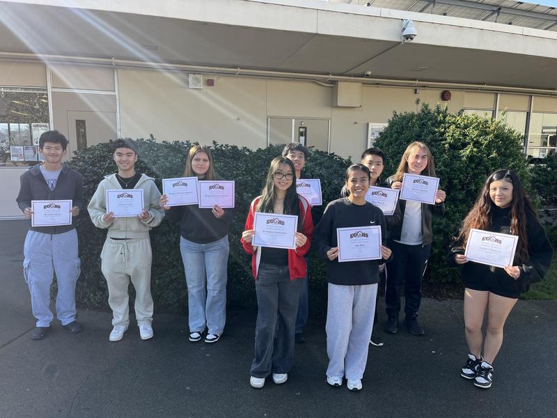 November Students of the Month