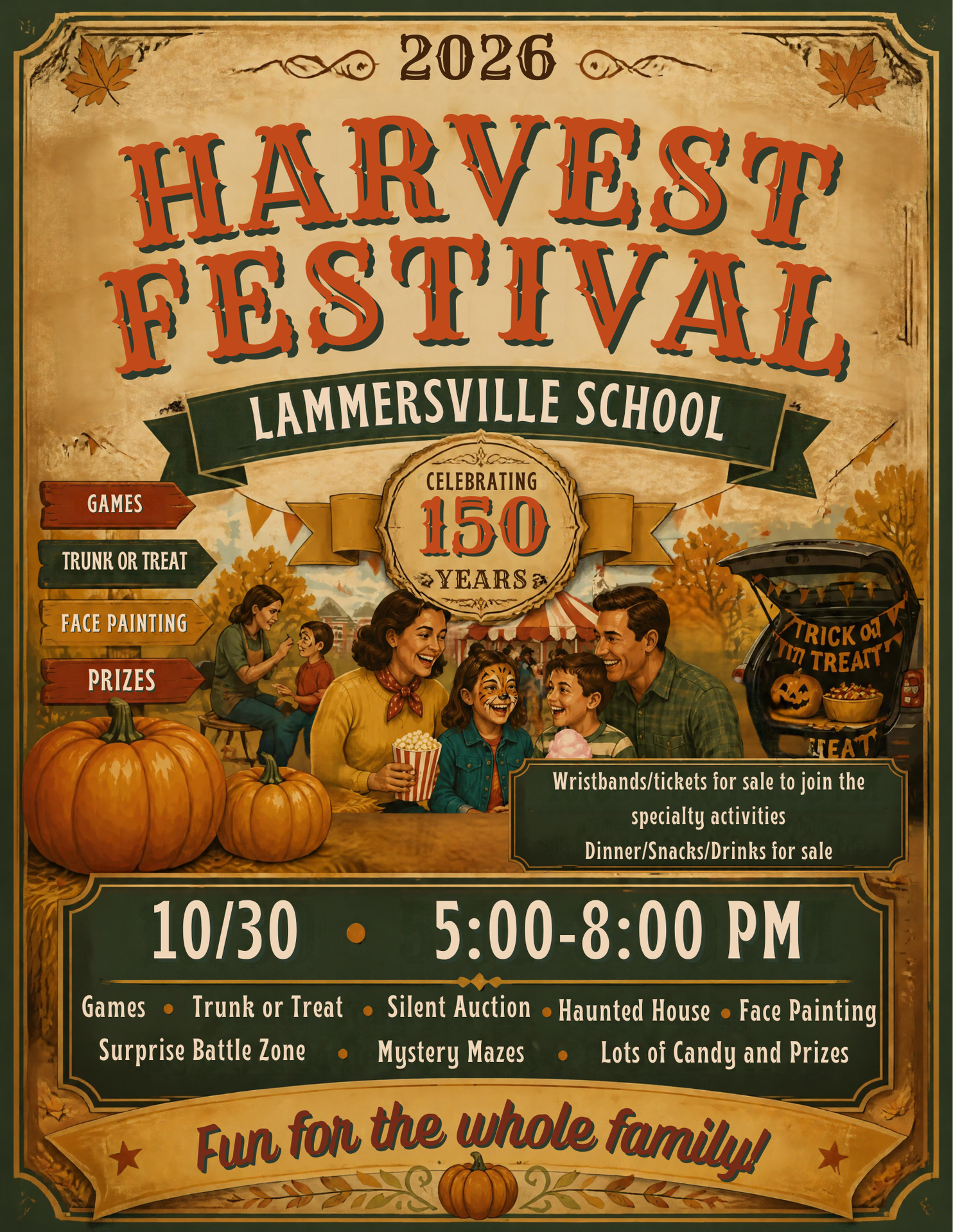 LSF Harvest Festival 2026 Flyer