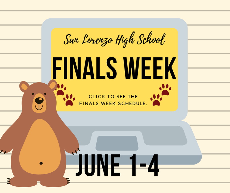 Finals Week Schedule Featured Photo