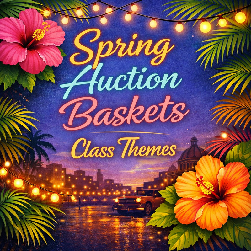 Spring Auction Baskets Featured Photo