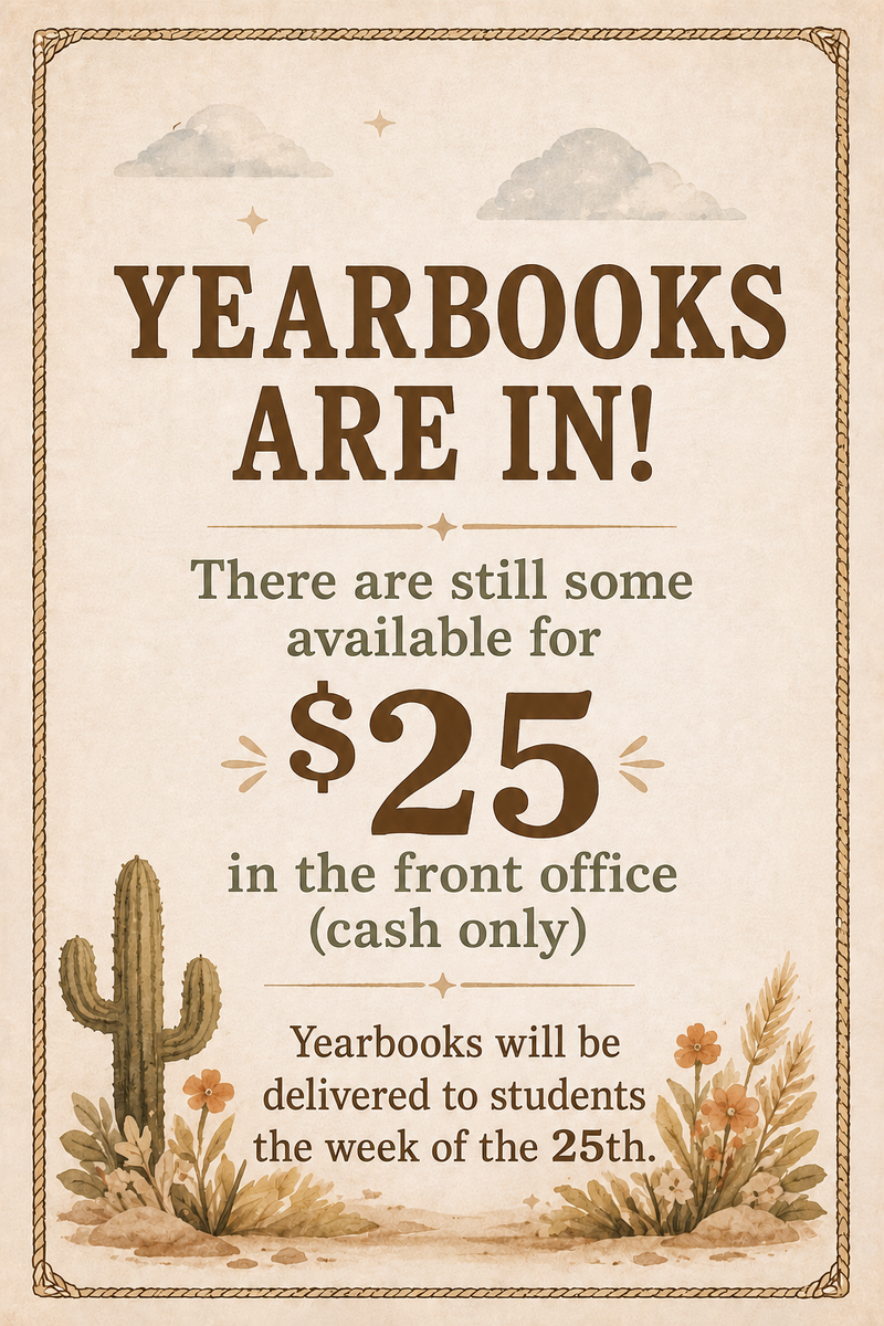 yearbook sales $25